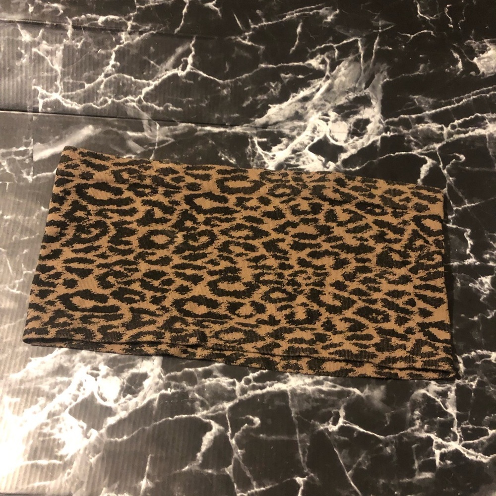 Nikibiki Bandeau Top  Leopard print